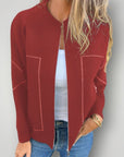 Elegante Damenjacke mit Reißverschluss für jeden Anlass - Aurivio Mode