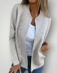 Elegante Damenjacke mit Reißverschluss für jeden Anlass - Aurivio Mode