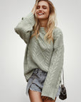 Eleganter Pullover mit Laternenärmeln und Komfort - Aurivio Mode