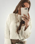 Eleganter Pullover mit Laternenärmeln und Komfort - Aurivio Mode