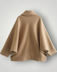 Eleganter Wollmantel für Damen mit schmeichelndem Schnitt - Aurivio Mode