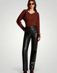 Langer Pullover mit Asymmetrischem Design - Aurivio Mode