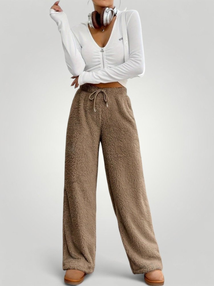 Bequeme Hosen Damen mit Verstellbarer Größe - Aurivio Mode