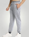 Bequeme Jogginghose mit Reißverschlusstaschen - Aurivio Mode