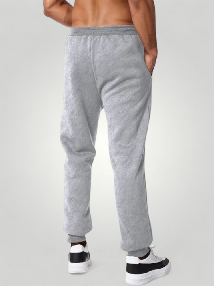 Bequeme Jogginghose mit Reißverschlusstaschen - Aurivio Mode