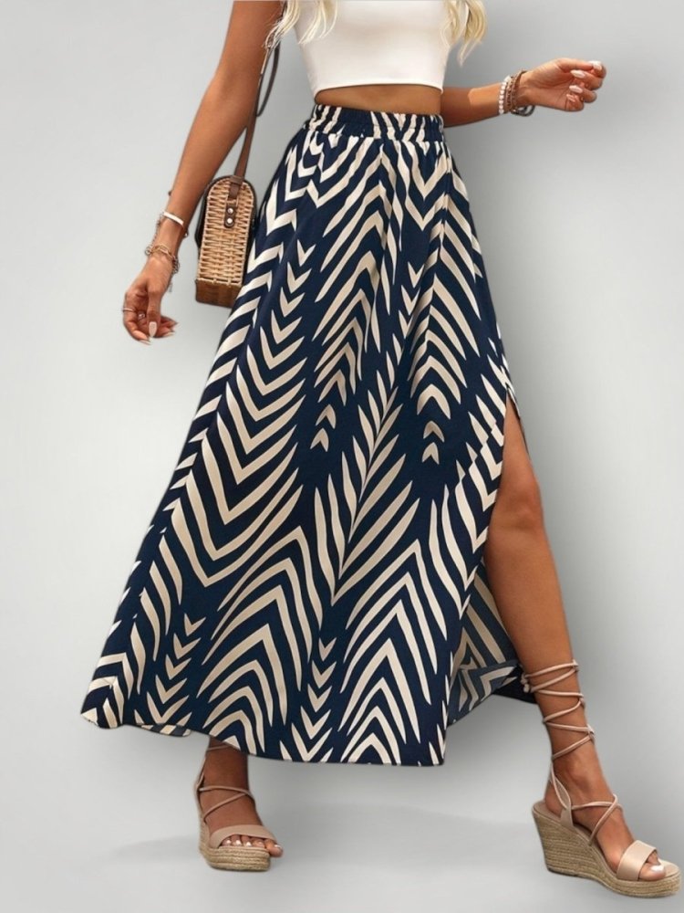 Chevron - Rock für Elegante Auftritte - Aurivio Mode