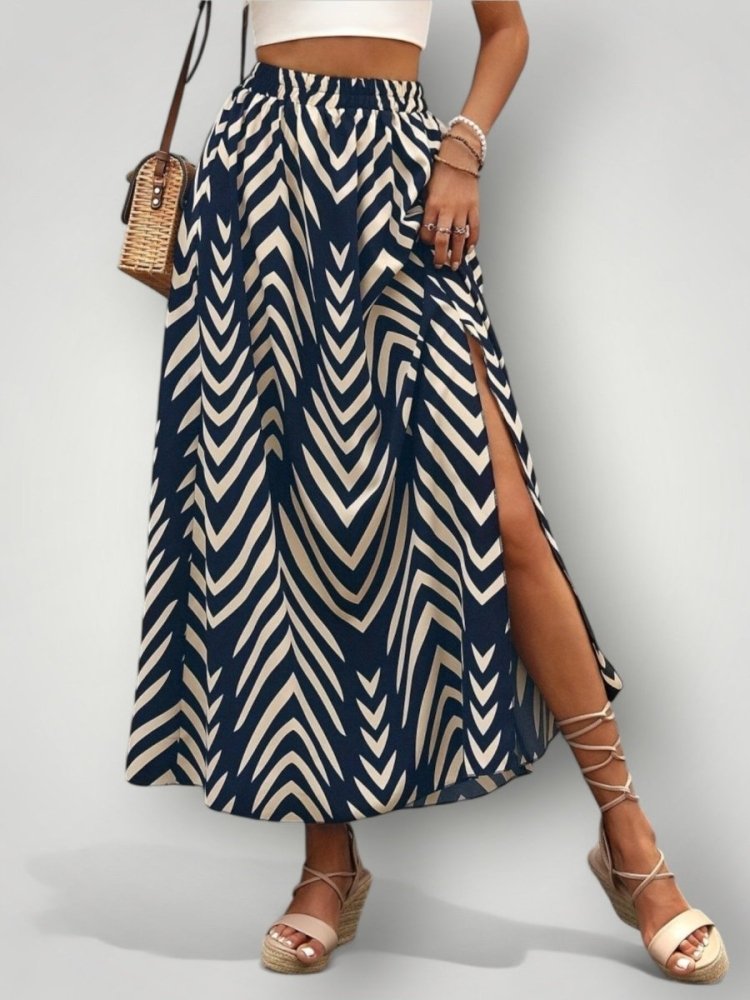 Chevron - Rock für Elegante Auftritte - Aurivio Mode