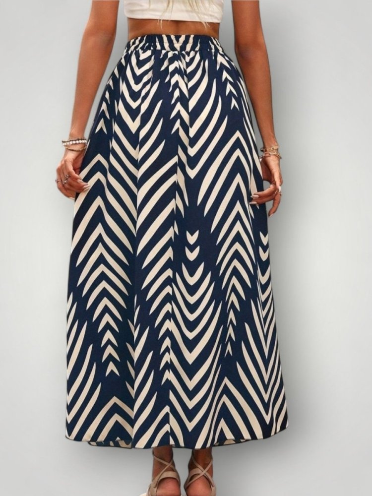 Chevron - Rock für Elegante Auftritte - Aurivio Mode