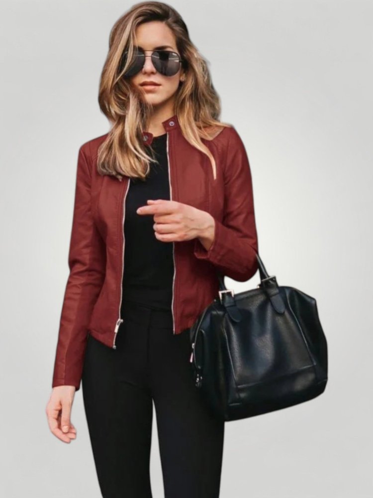 Damenjacke Vintage Lässiger Stil für Herbst - Aurivio Mode