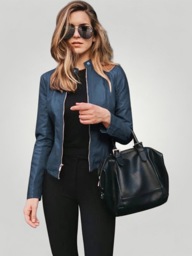 Damenjacke Vintage Lässiger Stil für Herbst - Aurivio Mode