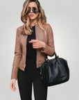 Damenjacke Vintage Lässiger Stil für Herbst - Aurivio Mode