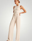 Elegante Ausgestellte Hose mit Hoher Taille - Aurivio Mode