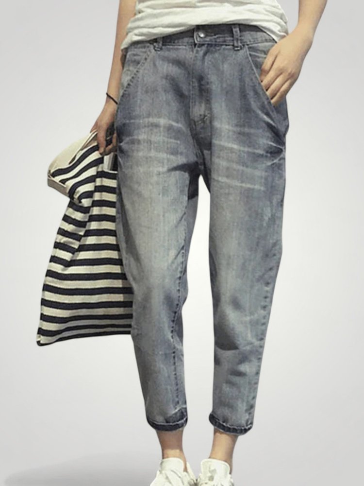 Elegante Damenjeans mit Bequemem Schnitt - Aurivio Mode