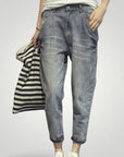 Elegante Damenjeans mit Bequemem Schnitt - Aurivio Mode
