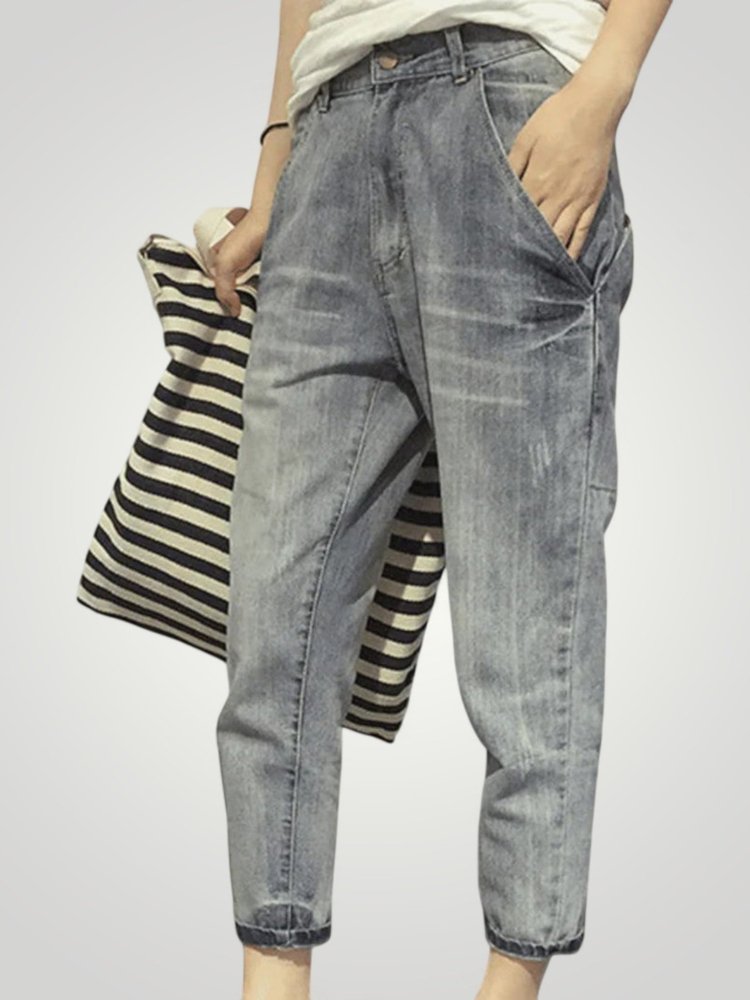 Elegante Damenjeans mit Bequemem Schnitt - Aurivio Mode