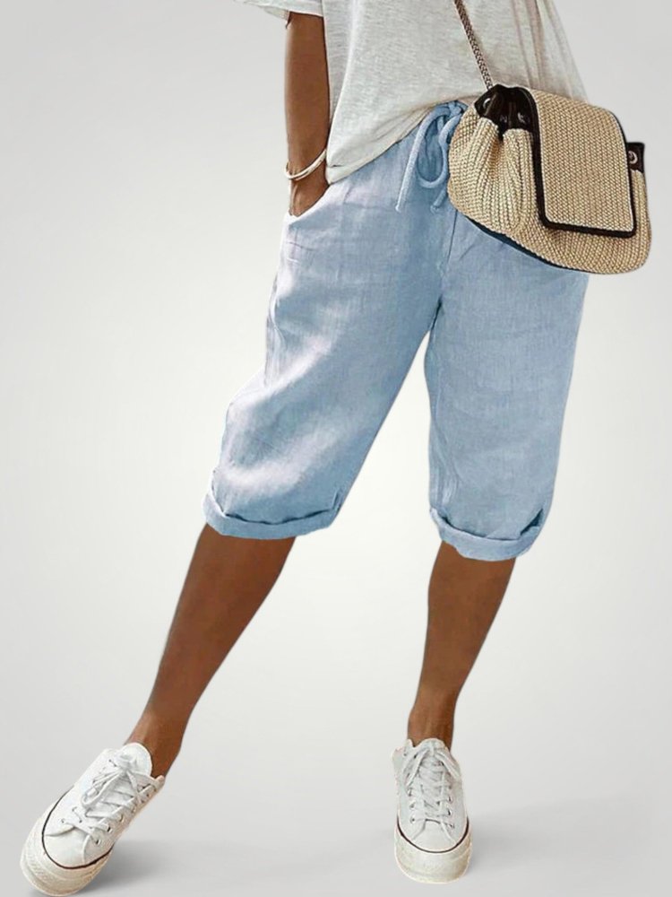 Elegante Freizeithosen für Damen mit Atmungsaktivität - Aurivio Mode