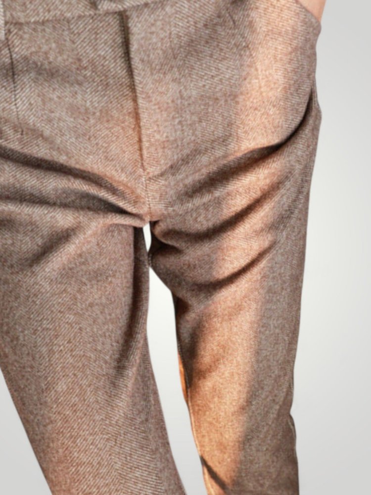Elegante Wollhose für Stilbewusste Frauen - Aurivio Mode