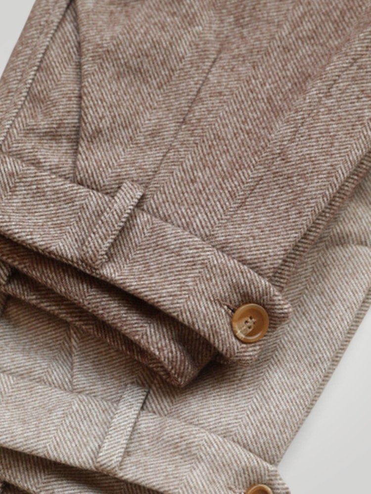Elegante Wollhose für Stilbewusste Frauen - Aurivio Mode