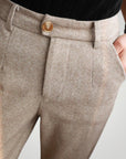 Elegante Wollhose für Stilbewusste Frauen - Aurivio Mode