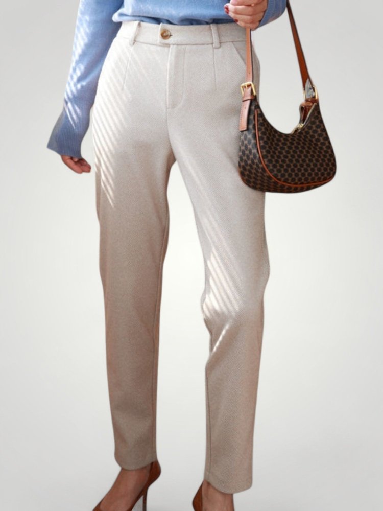 Elegante Wollhose für Stilbewusste Frauen - Aurivio Mode