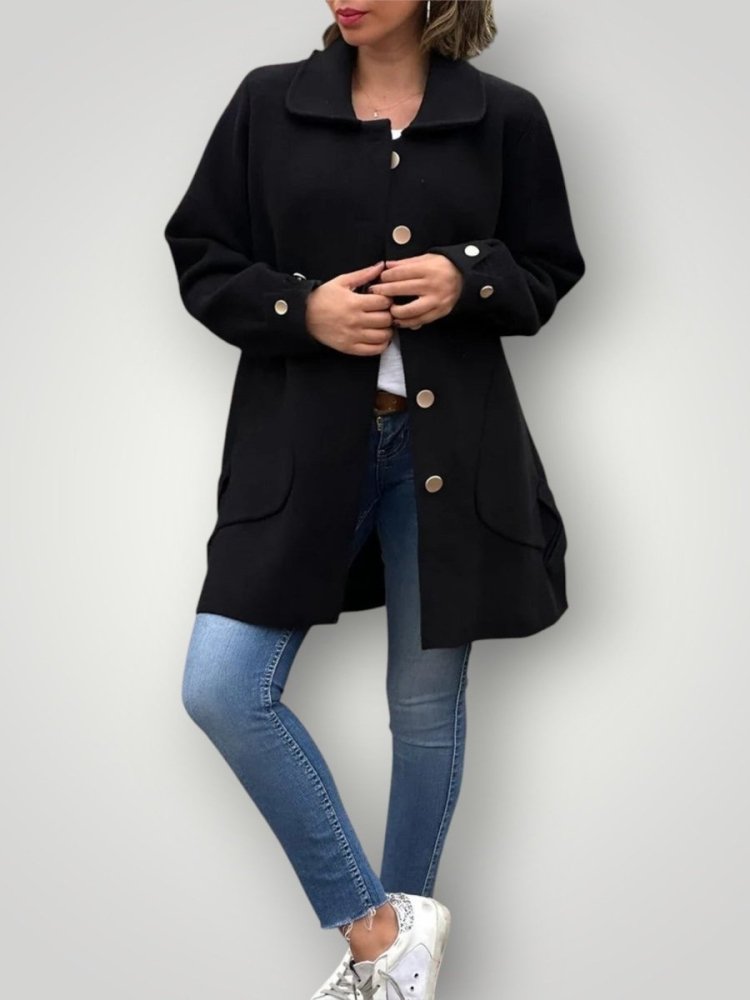 Eleganter Damenmantel für Stil und Komfort - Aurivio Mode