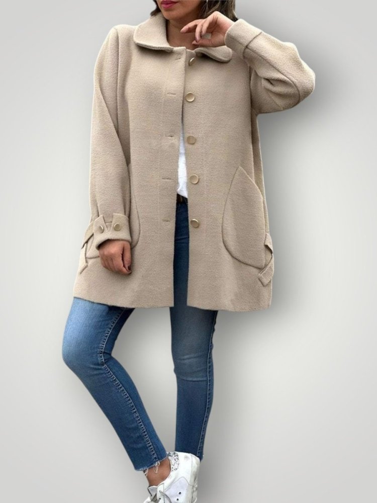 Eleganter Damenmantel für Stil und Komfort - Aurivio Mode