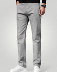 Herren Chino Hose mit Bequemen Schnitt - Aurivio Mode