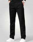 Herren Chino Hose mit Bequemen Schnitt - Aurivio Mode