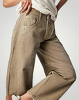 Hochtaillierte Elefantenbein - Jeans Damen mit Stil - Aurivio Mode