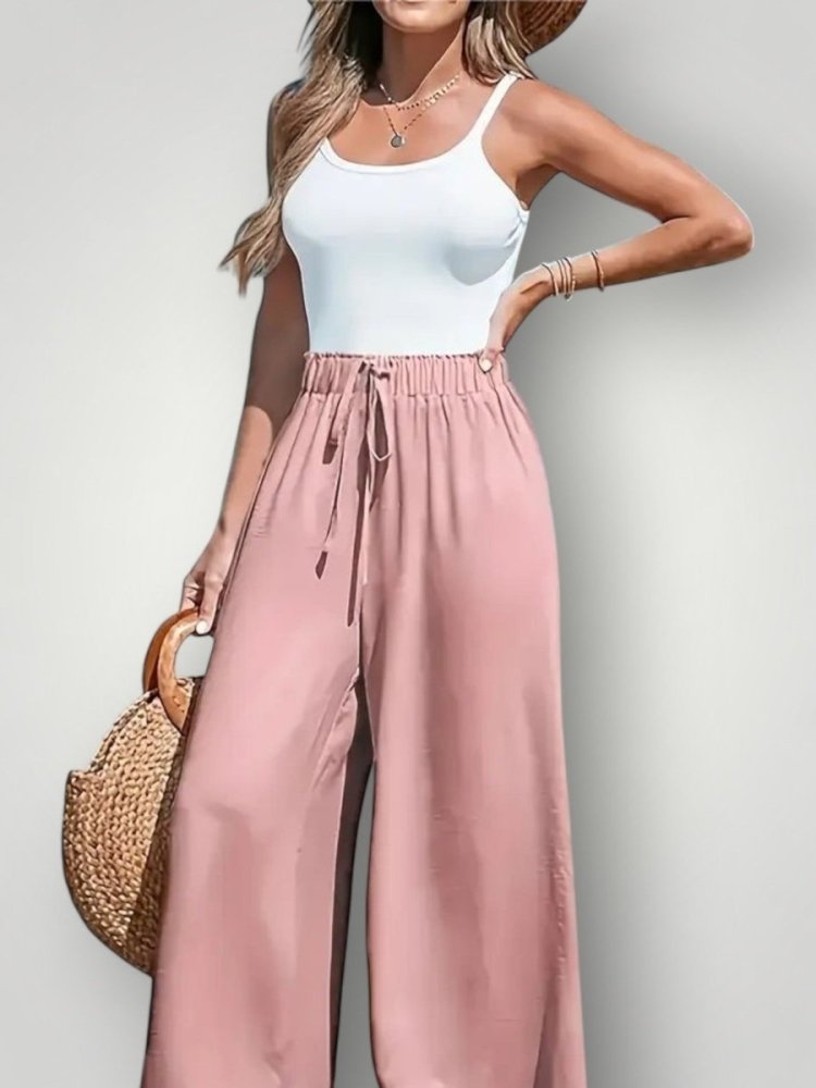 Hochtaillierte Elegante Hosen für Stil und Komfort - Aurivio Mode