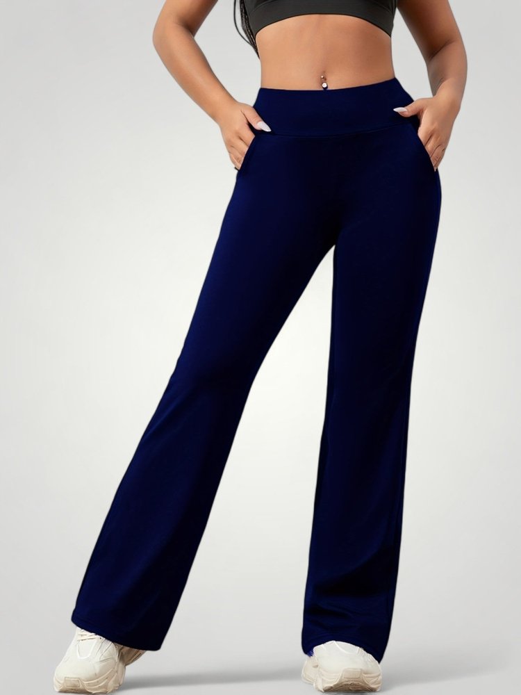Hochtaillierte Yogahosen Damen für Stil und Komfort - Aurivio Mode