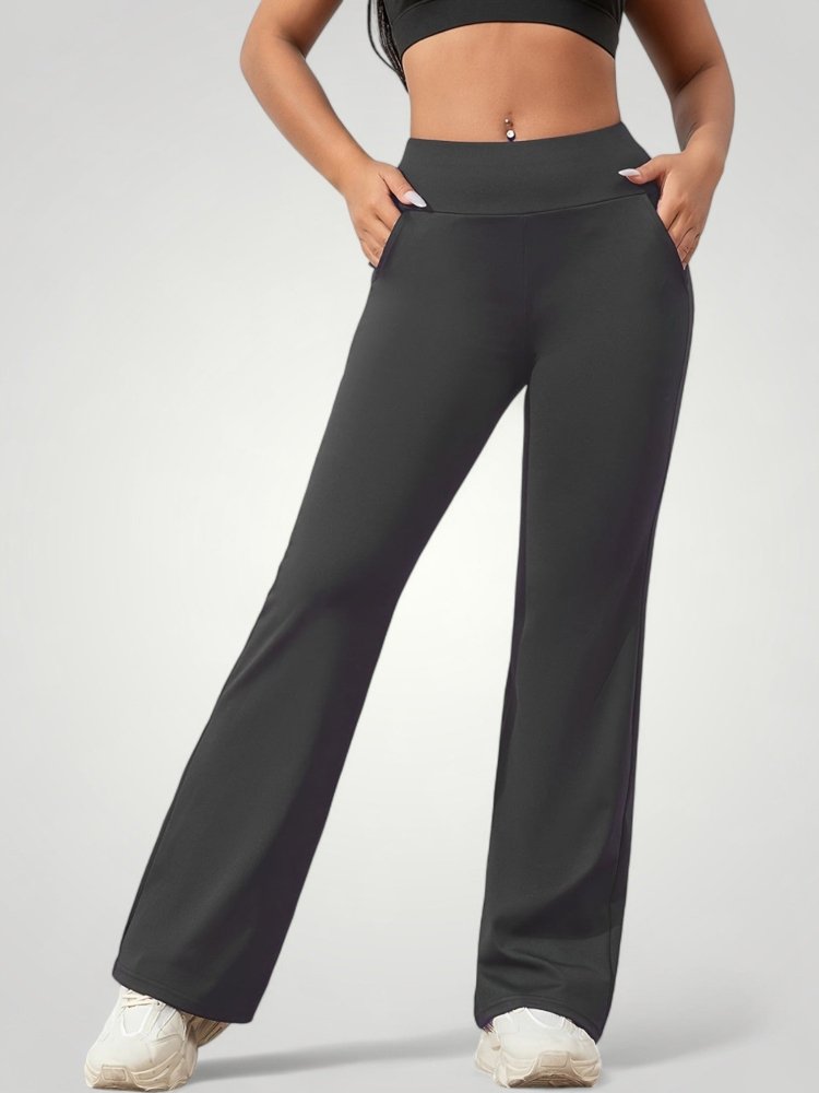 Hochtaillierte Yogahosen Damen für Stil und Komfort - Aurivio Mode