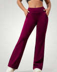 Hochtaillierte Yogahosen Damen für Stil und Komfort - Aurivio Mode