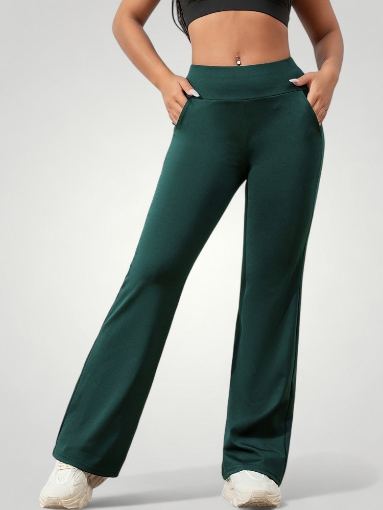 Hochtaillierte Yogahosen Damen für Stil und Komfort - Aurivio Mode
