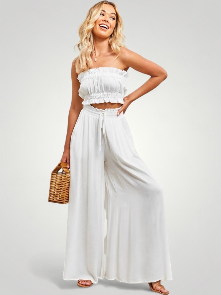 Hohe Taille Fluidhose Damen mit Schmeichelhaftem Schnitt - Aurivio Mode