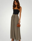 Hohe Taille Fluidhose Damen mit Schmeichelhaftem Schnitt - Aurivio Mode