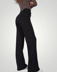 Hohe Taillenhose mit Eleganter Silhouette - Aurivio Mode