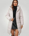 Lange Damenjacke mit Modischer Silhouette - Aurivio Mode