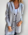 Lässige Kapuzenjacke für Damen mit Bequemer Passform - Aurivio Mode