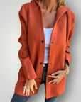 Lässige Kapuzenjacke für Damen mit Bequemer Passform - Aurivio Mode