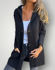 Lässige Kapuzenjacke für Damen mit Bequemer Passform - Aurivio Mode