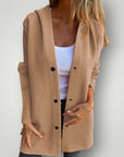 Lässige Kapuzenjacke für Damen mit Bequemer Passform - Aurivio Mode