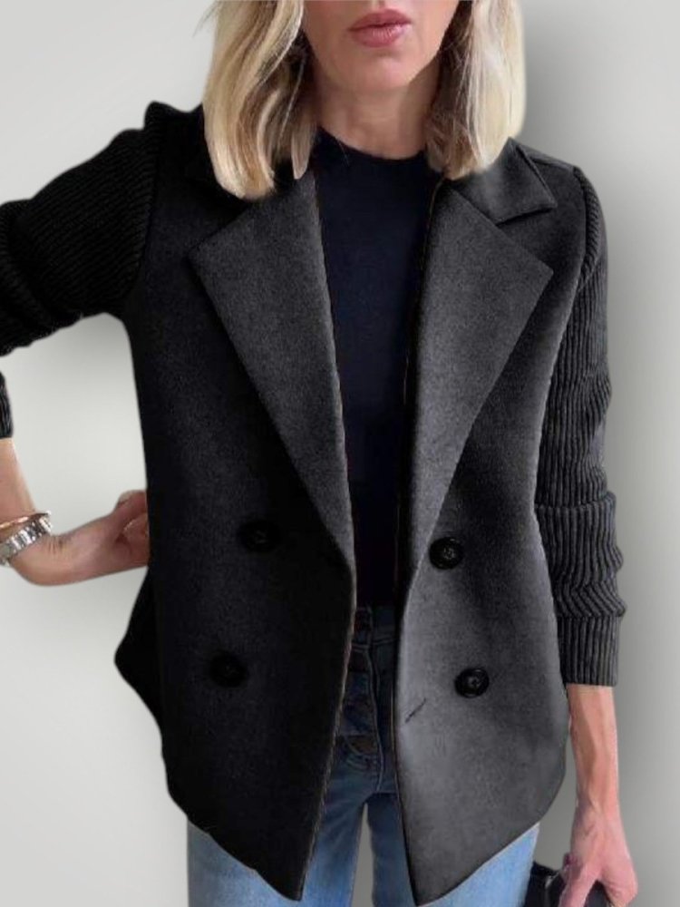 Lässiger Mantel mit Eleganz für jeden Tag - Aurivio Mode
