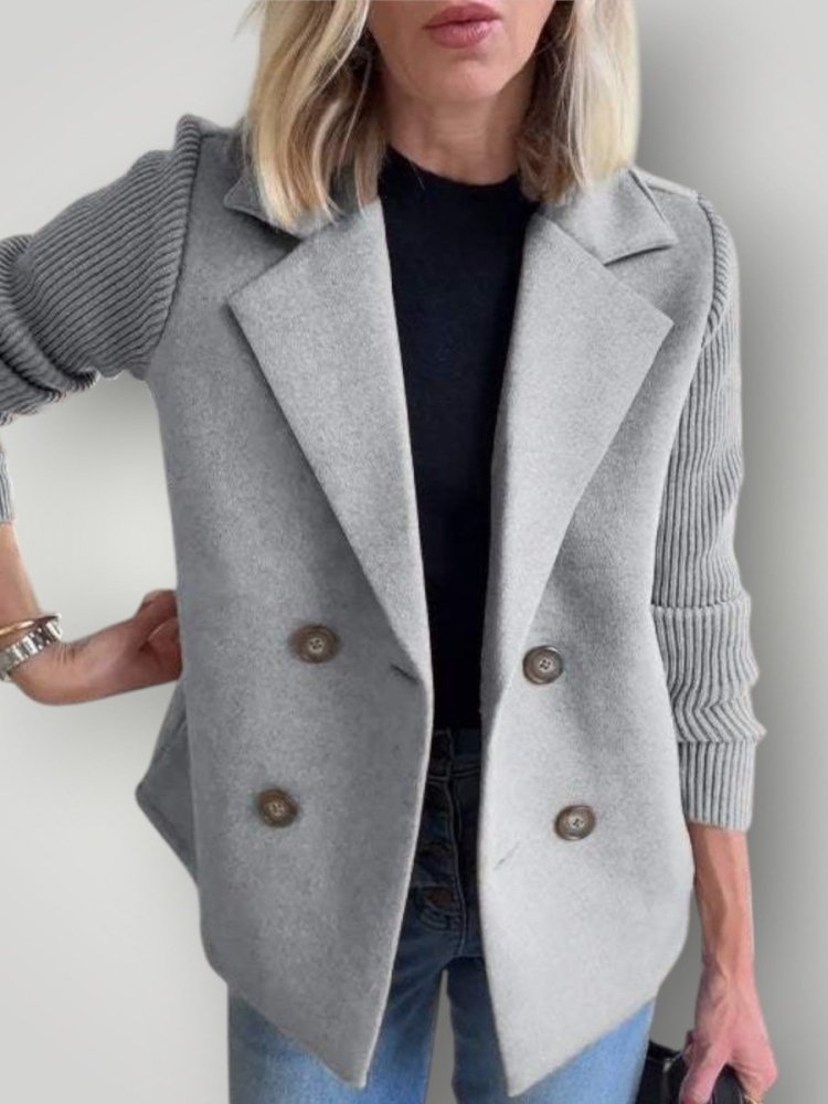 Lässiger Mantel mit Eleganz für jeden Tag - Aurivio Mode