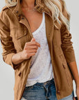 Modische Damenjacke mit Stehkragen für Komfort - Aurivio Mode