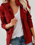 Modische Damenjacke mit Stehkragen für Komfort - Aurivio Mode