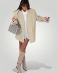Polka Dot Blazer für Lässigen Chic - Aurivio Mode
