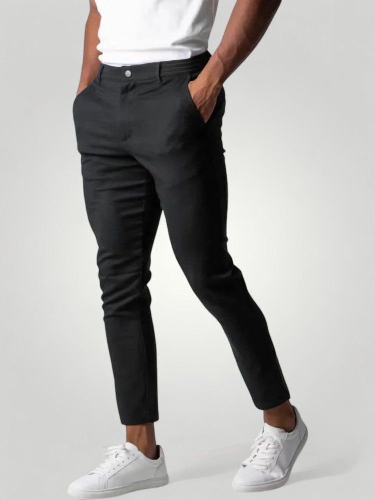 Slim Fit Chino Hose Herren mit Bequemem Schnitt - Aurivio Mode