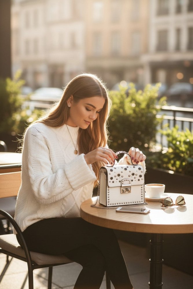 Strickpullover 'Livia' - Mit Modischen Ballonärmeln - Aurivio Mode