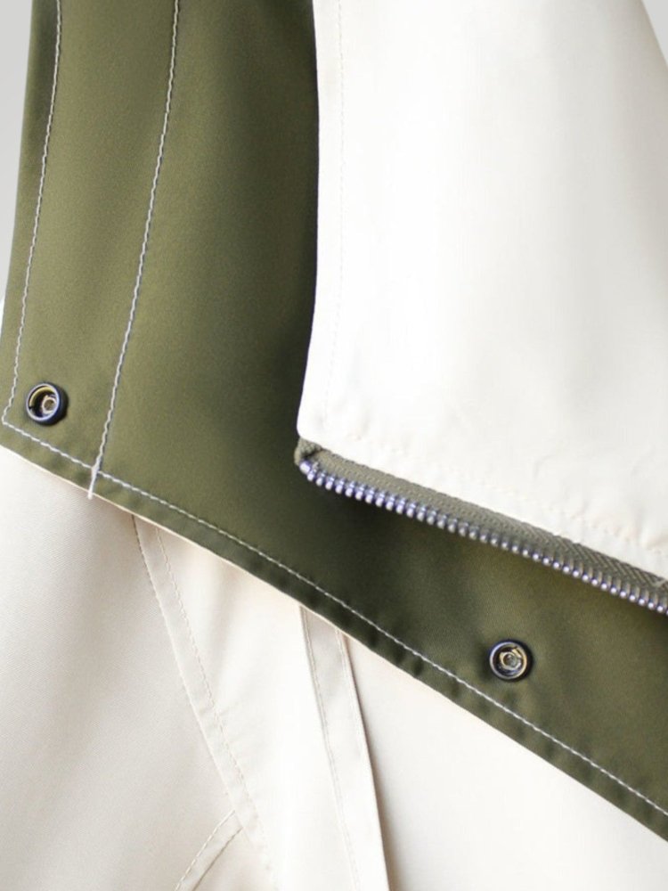 Taillierte Damenjacke für Wind - und Regenschutz - Aurivio Mode